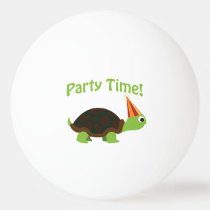 Party Time! Turtle Ping Pong Ball