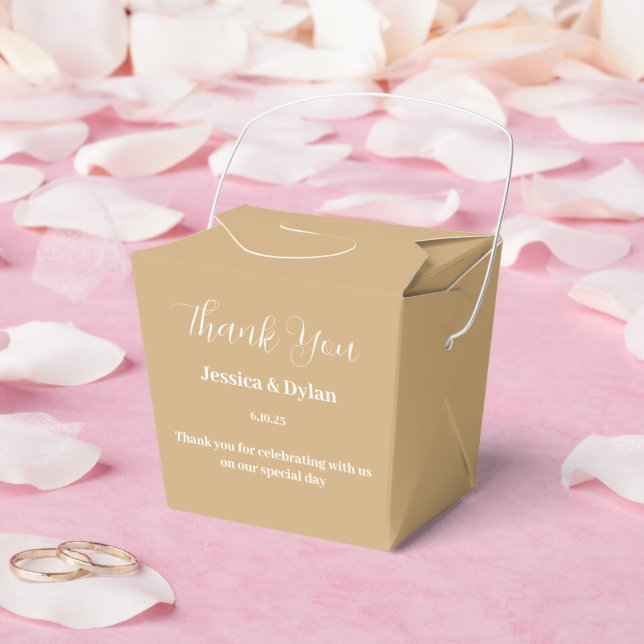 Party Treat Favour Box (Wedding)