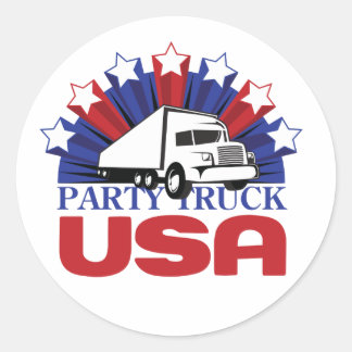 Party Truck USA : Le Sticker