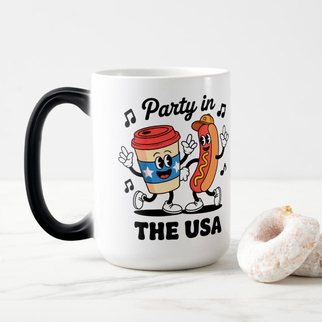 Party USA Magic Mug (With Donut)