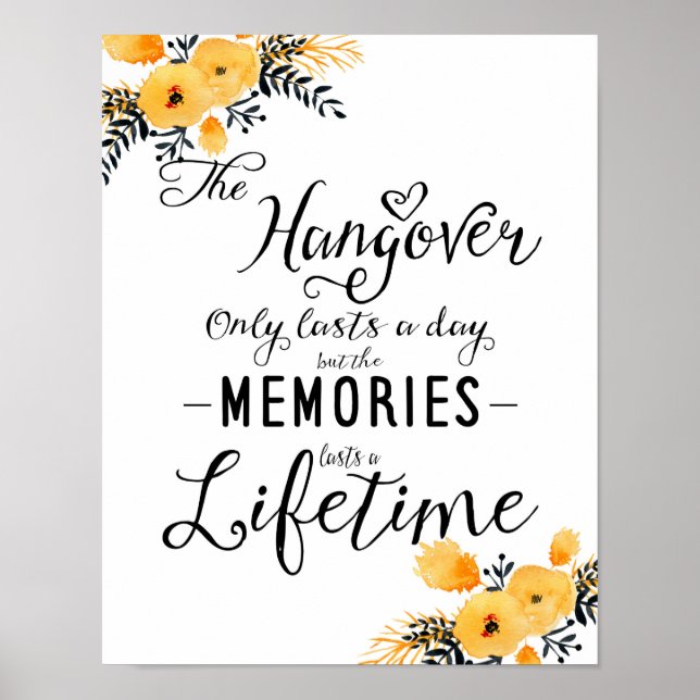 Party wedding sign DRinks Bar print (Front)
