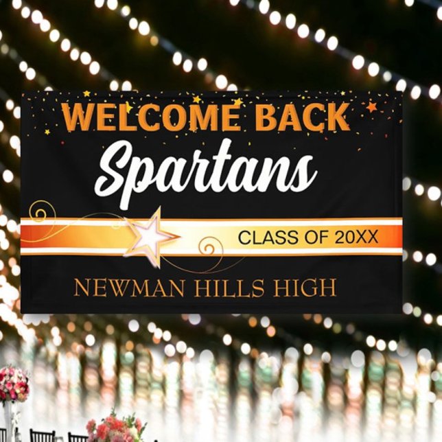 Party!! Welcome Back Class Reunion Banner (Creator Uploaded)