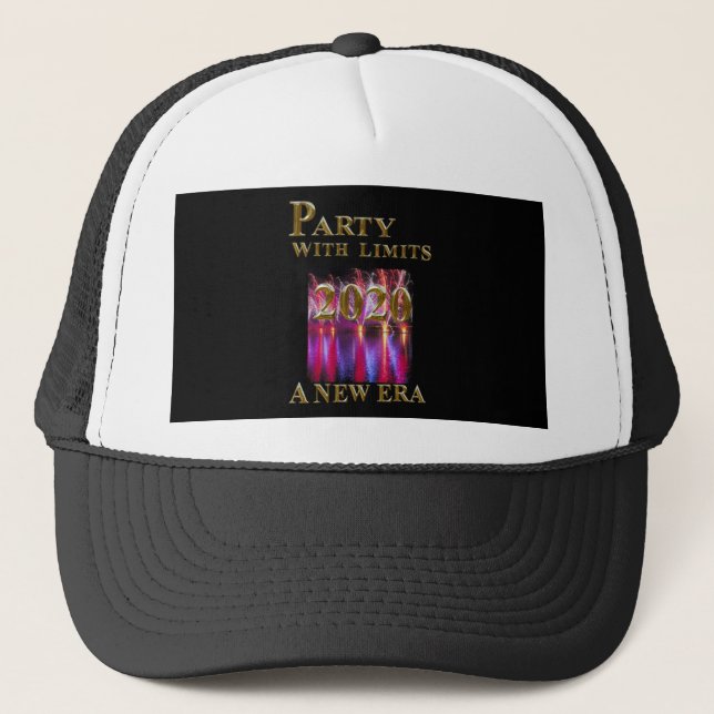 PARTY WITH LIMITS TRUCKER HAT (Front)
