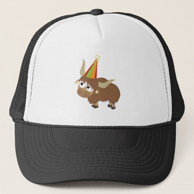 Party Yak Trucker Hat (Front)
