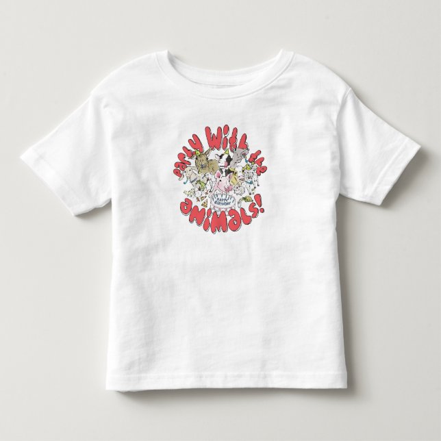 partyanimals toddler t-shirt (Front)