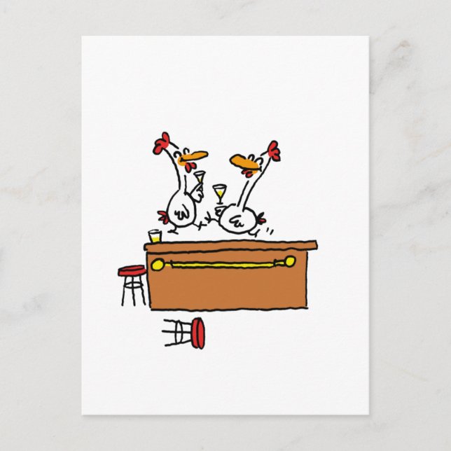 Partychick Postcard (Front)