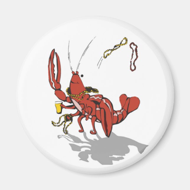 Partydad Crawfish Magnet (Front)