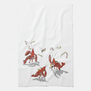 Partydads Crawfiish Kitchen Towel