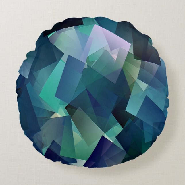 Partyin' blues...... round pillow (Front)