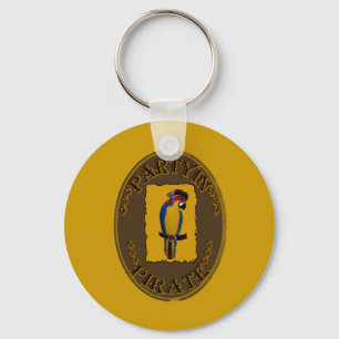 PARTYIN' PIRATE KEYCHAIN