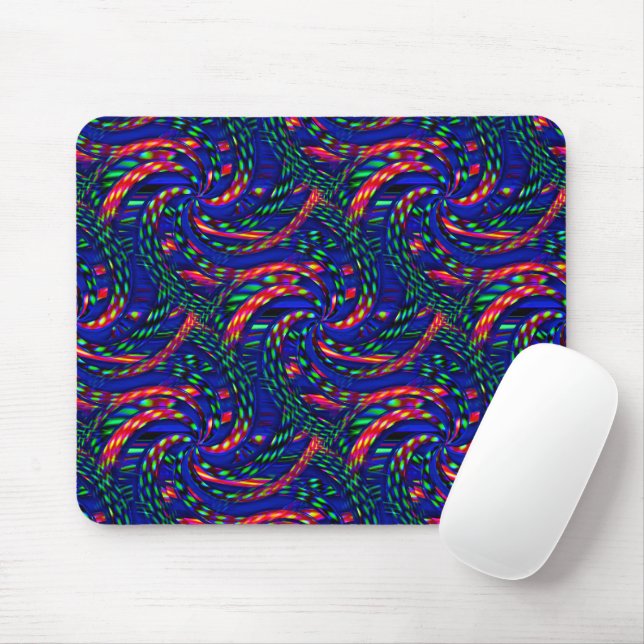 Partyin' twirlers..... mouse pad (With Mouse)
