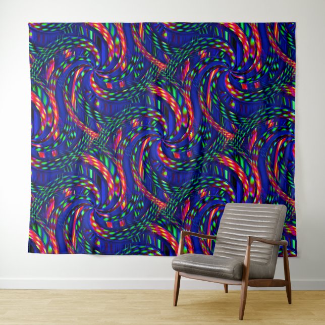 Partyin' twirlers..... tapestry (In Situ (Horizontal))