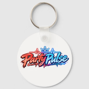 PartyPulse Neon Keychain