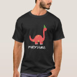 Partysaurus dinosaur with party hat will party cel T-Shirt<br><div class="desc">Partysaurus dinosaur with party hat will party celebrations</div>