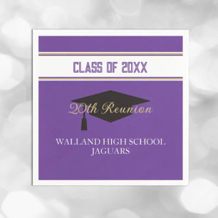 Partytime! CUSTOM Class Reunion Napkins