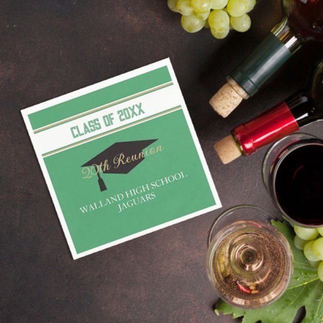 Partytime! CUSTOM Class Reunion Napkins (Creator Uploaded)