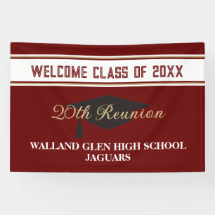 Partytime! LARGE CUSTOM Class Reunion  Banner