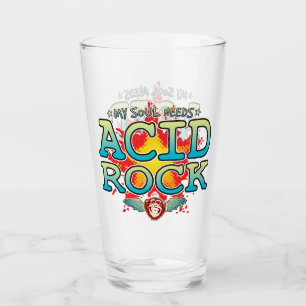 Paruline en verre d'âme de roche acide