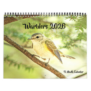 Parulines 12 mois Calendrier 2026