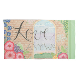 Parure de taies d'oreiller King Size Love Anyway