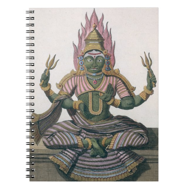 Parvati, from 'Voyage aux Indes et a la Chine' by Notebook (Front)