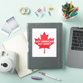 Pas Américain, Pas Désolé Sticker Vinyl