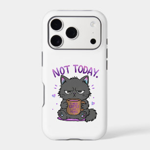 Pas aujourd'hui Grumpy Cat Amoureux du Café Mignon