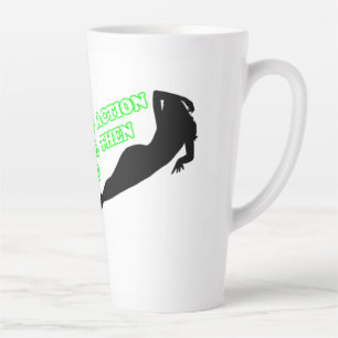 Pas d'action, pas de débat latte Mug