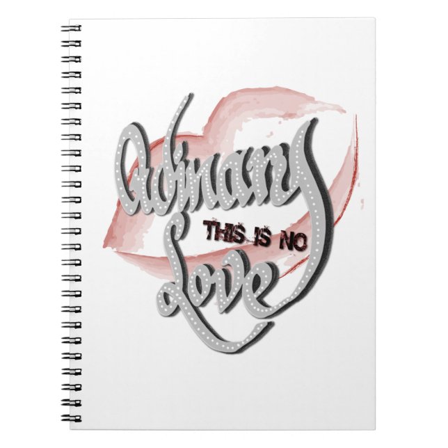 Pas d'Amour Ordinaire, Carnet (Devant)