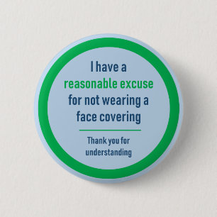 Pas de badge de masque - J'ai une excuse raisonnab