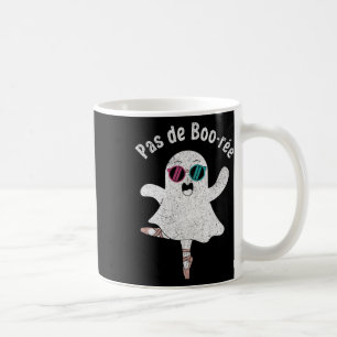 Pas De Boo-rée Cute Ballerina Ghost Funny Ballet Coffee Mug