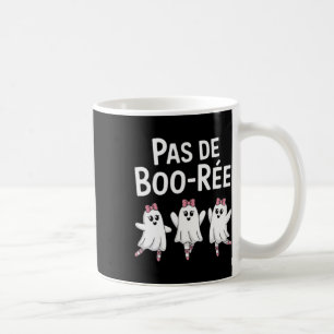 Pas De Boo Ree Funny Dancing Ballet Spooky Hallowe Coffee Mug