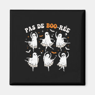 Pas De Boo-rée Ghost Ballet Dancer Halloween Dance Magnet