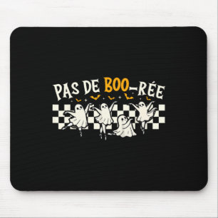 Pas De Boo-rée Ghost Ballet Dancer Halloween Dance Mouse Pad