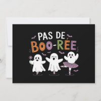 Pas de BOO-ree Ghost Ballet Dancer Teacher 