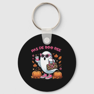 Pas De Boo Ree Halloween Spooky Keychain
