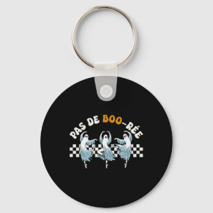 Pas De Boo-rée Spooky Halloween Ghost Ballet Dance Keychain