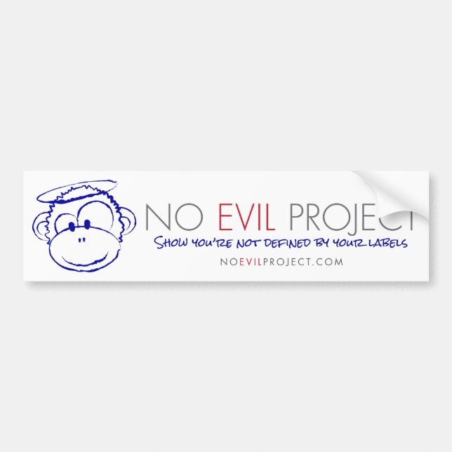 Pas de bumper Sticker pour le projet malveillant (Devant)