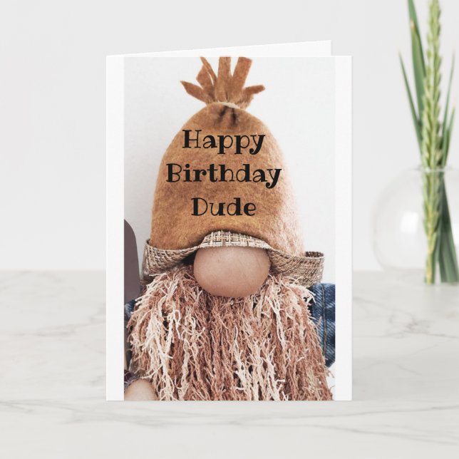 *PAS DE CACHAGE* C'EST VOTRE CARTE D'ANNIVERSAIRE (Devant)