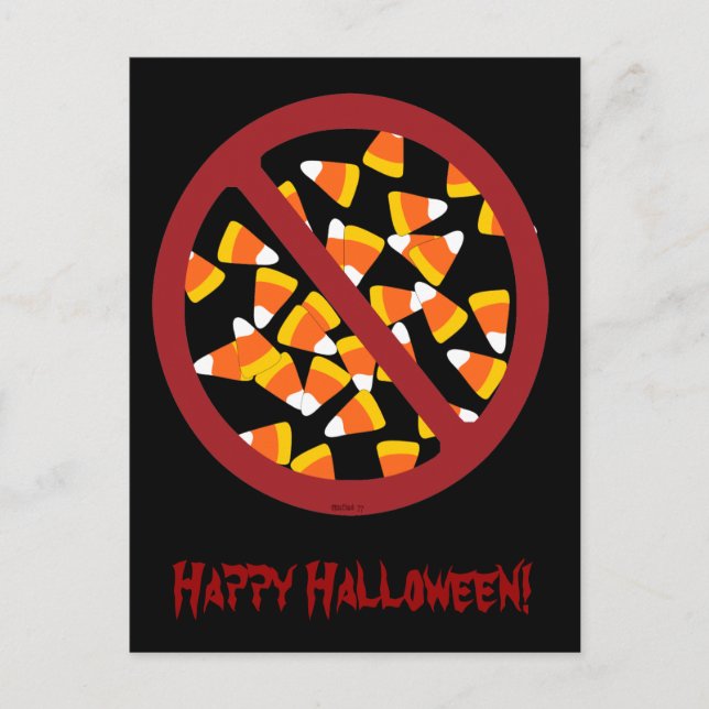 Pas de carte postale Candy Corn (Devant)