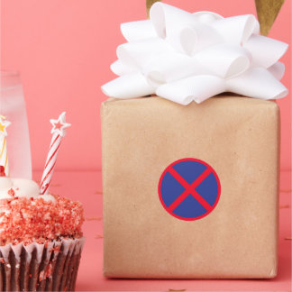 Pas de debout ou de stationnement Stickers Classic