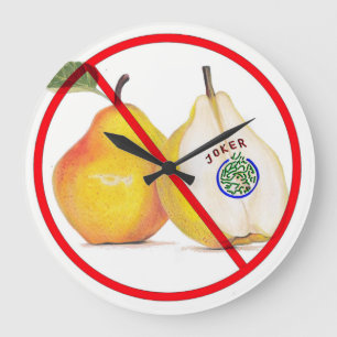 Pas de jokers avec horloge à poires