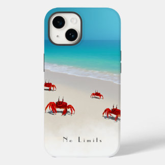 Pas de limites — iPhone 14 Tough Coque 4 Crabs