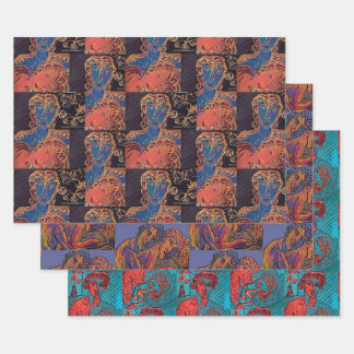 Pas de morceaux coquins ! Papier cadeau 3 feuilles