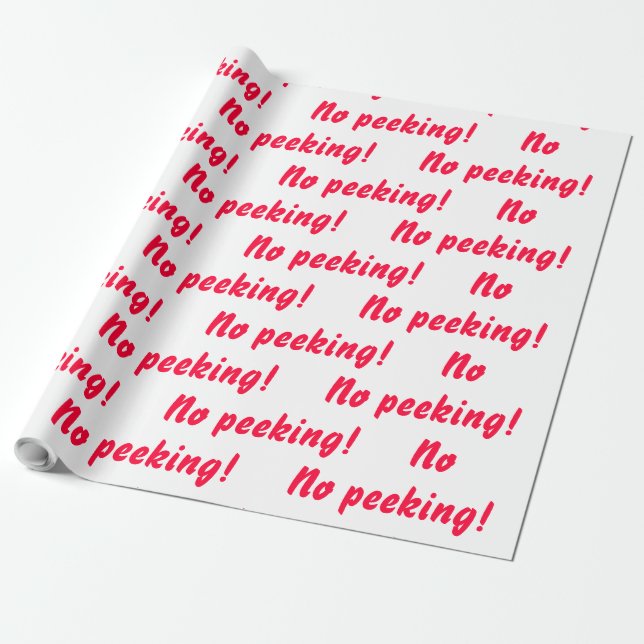 Pas De Pékin ! Papier cadeau (Déroulé)