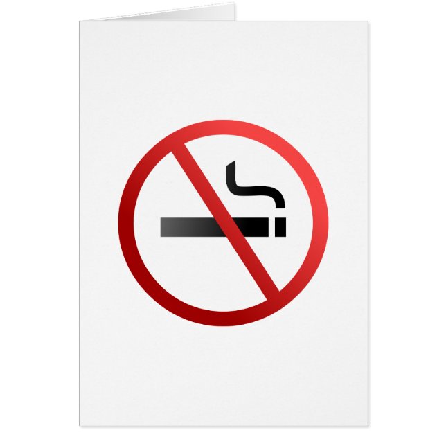 Pas de signe anti-tabac (Devant)