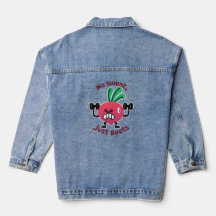 Pas de sueur, juste des betteraves Denim Jacket