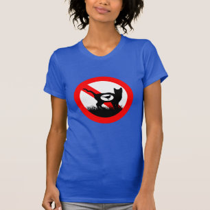 Pas de T-shirt Chats extérieurs