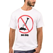 Pas de T-shirt de jardin