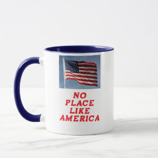 PAS D'ENDROIT COMME AMERICA COFFEE MUG